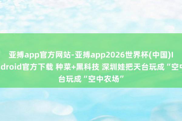 亚搏app官方网站-亚搏app2026世界杯(中国)IOS/Android官方下载 种菜+黑科技 深圳娃把天台玩成“空中农场”