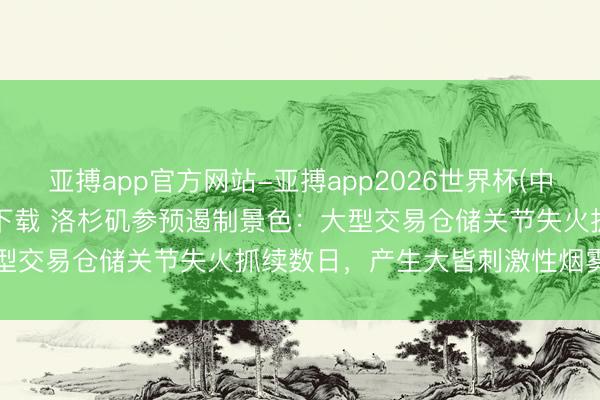 亚搏app官方网站-亚搏app2026世界杯(中国)IOS/Android官方下载 洛杉矶参预遏制景色:大型交易仓储关节失火抓续数日,产生大皆刺激性烟雾,守密太空